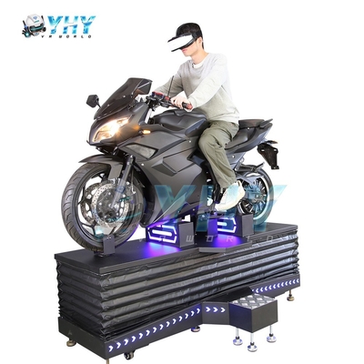 Indoor Amusement Park VR Racing Motorcycle Simulator For Sale
