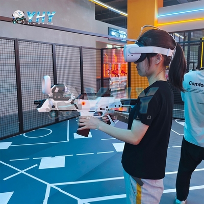 Virtual Reality Free Roam Shooting 4-6 Players Multiplayer Interactive Roaming Game