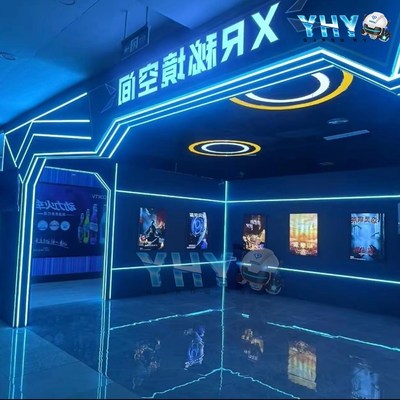 9D Vr Simulator Arena Vr Free Roaming Arcade Arena 8 Players