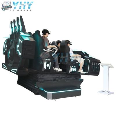 6 Players 9D Dynamic Platform VR Cinema Simulator With 6 Chair 179 Games Indoor Theme Park