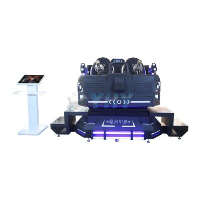 9D VR Cinema 2 Seats 3D Motion Chair Virtual Reality Simulator Game Simulator Machine