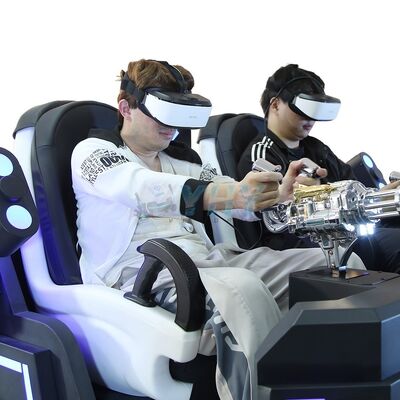 9D VR Cinema 2 Seats 3D Motion Chair Virtual Reality Simulator Game Simulator Machine