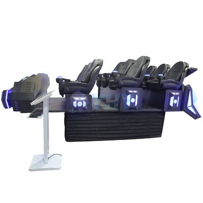 Virtual Reality 9d Vr Cinema Motion Simulator With 9 Chairs Game Cinema 9dvr