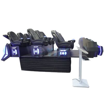 Virtual Reality 9d Vr Cinema Motion Simulator With 9 Chairs Game Cinema 9dvr