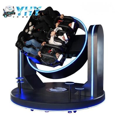 VR 360 Roller Coaster 3 Seats Simulator 360 Degree Virtual Reality Simulation Game with Patented Design