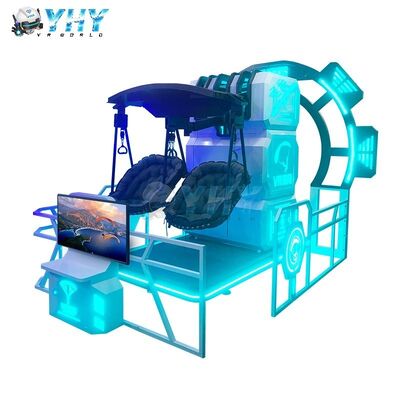 Two Players VR Paraglider Simulation Arcade Machine 9D High Quality For Shopping Mall
