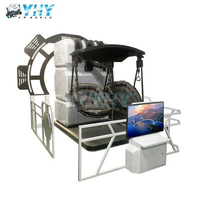 Two Players VR Paraglider Simulation Arcade Machine 9D High Quality For Shopping Mall