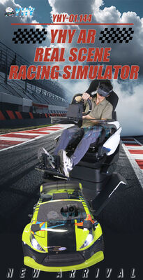 Commercial AR Car Racing Chair AR VR Gaming Simulator Competitive Racing Machine for Arcade Center Shopping Mall