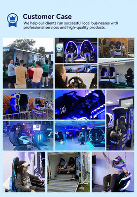 Customizable Mobile VR Theme Park for Amusement Parks and Activities