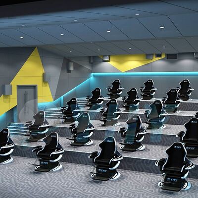 VR Dynamic Cinema Thrilling Immersive 9D Themes Film 3DOF Platform Amusement Park