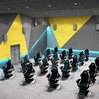 Flying Cinema Customized Factory Dynamic Motion Simulator Multiplayer Cinema VR Entertainment 9D Motion Chair