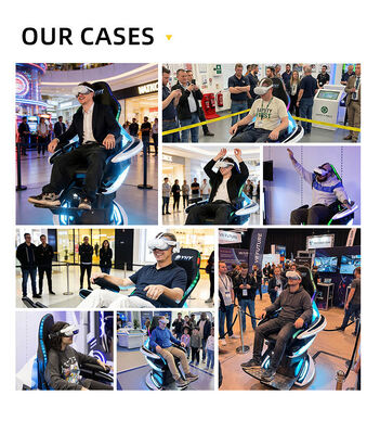 VR Dynamic Cinema Thrilling Immersive 9D Themes Film 3DOF Platform Amusement Park