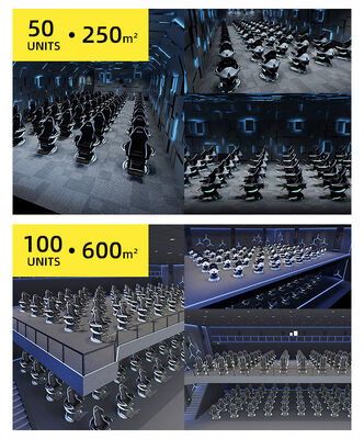 YHY VR Crossing Dynamic Motion Cinema 360 Degree Rotation For Real Motion Feeling