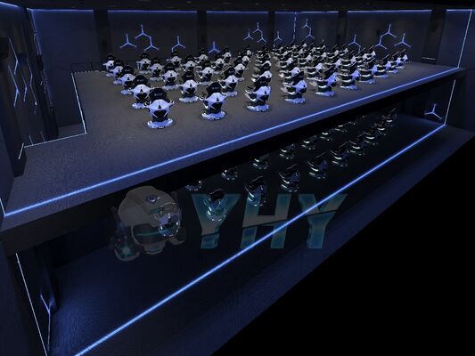 9D VR Dynamic Motion Cinema Simulator New Dynamic 360 Rotation Experience Multiple People Projection Game Vr Attractions Cinema