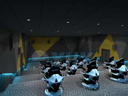 YHY Ultimate Crossing 2 9D VR Dynamic Cinema One-Stop Solutions With 3-DOF Motion Platform Support Customized
