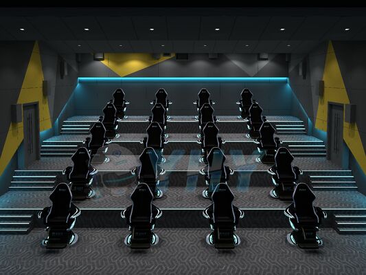YHY Ultimate Crossing 2 9D VR Dynamic Cinema One-Stop Solutions With 3-DOF Motion Platform Support Customized