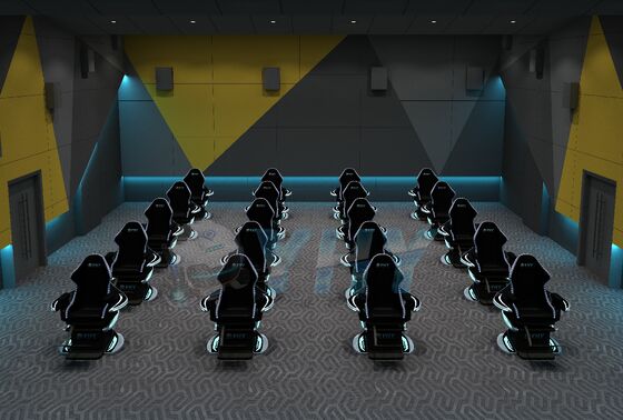 YHY Ultimate Crossing 2 9D VR Dynamic Cinema With 360 Rotation Chair Fast Economic Business Operation Mode