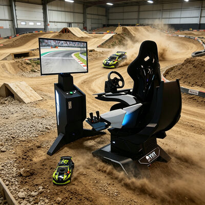 Unlock the Future of Racing Simulator Innovative AR Multiplayer with DJI Goggles FPV Immersion