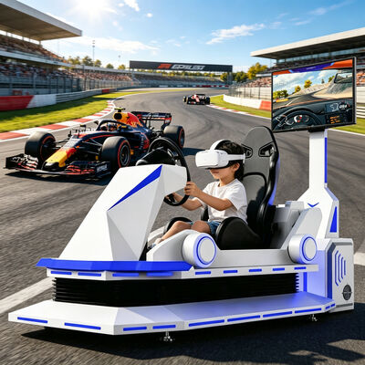 Hot Sell Indoor Dynamic VR 3 Dof Motion Platform Racing Car Simulator Car Racing Game Equipment
