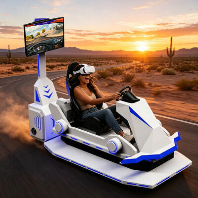 Speeding F1 Car Race Game Machine 3 DOF 9D VR Racing Simulator Arcade Driving Simulator Indoor Metal Virtual Reality Equipment
