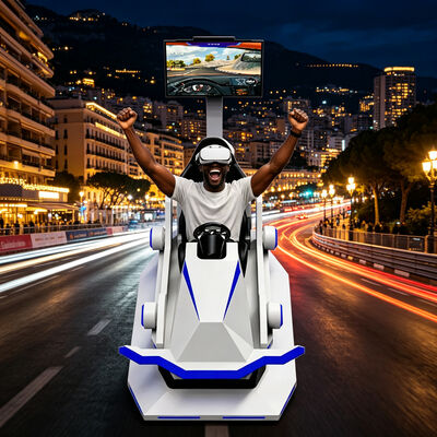 Speeding F1 Car Race Game Machine 3 DOF 9D VR Racing Simulator Arcade Driving Simulator Indoor Metal Virtual Reality Equipment