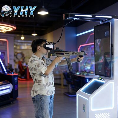 Virtual Reality Shooter Arcade Equipment 2026 New 9D Single-player Gun VR Game Metal Airport