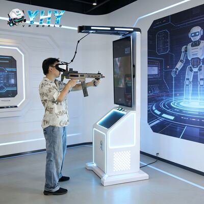 9D VR Simulator Virtual Reality Gun Battle Games Walking Shooter Home School Airport Educational Purposes Made PC Metal Steel