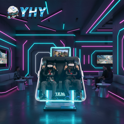 Earn Money Business 9d VR 360 Degree Rotation 2 Seats VR Simulator Big Sale for March Purchasing Festival