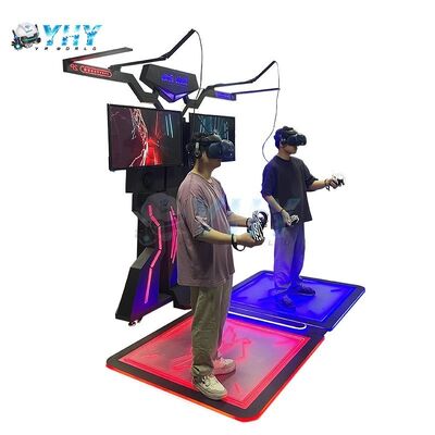 Arcade Virtual Reality Dancing Music Simulator VR Walk Platform 2 Players VR Battle Game Simulator
