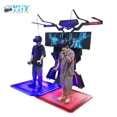 Golden Hand 9D VR Interactive Simulator Standing Platform 2 Players Indoor/Outdoor Durable Metal/Plastic HTC Vive