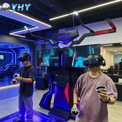 Double Players VR Battle Simulator Battle Arena VR Dancing Games Machine