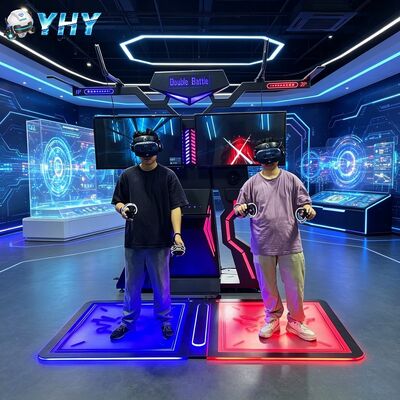 Double Players VR Battle Simulator Battle Arena VR Dancing Games Machine