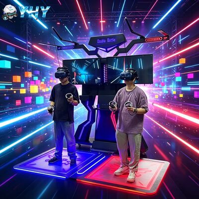 VR Simulator Virtual Reality Extreme Machine Two Players Walking Space Interactive Shopping Mall Indoor Outdoor
