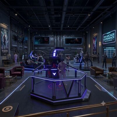 Virtual Reality Equipment Simulator Games Vr 360 Virtual Reality Walking Platform Vr Standing Platform Equipment