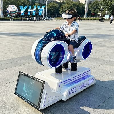 Amusement Mall Indoor Playground VR Motorcycle Adventure Park Virtual Reality Game Machine Racing Simulator