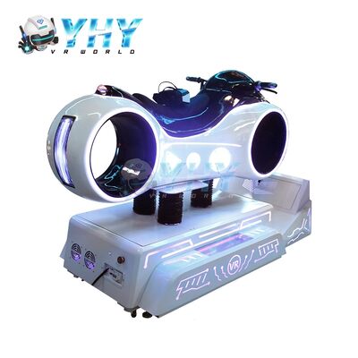 9D VR Dynamic Motorcycle Racing Simulator Virtual Reality Motorbike Driving Arcade Game Machine for Entertainment Venues