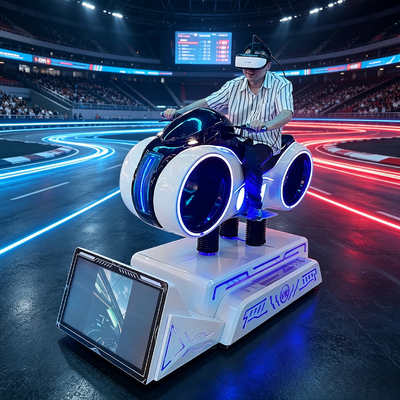 Hot Selling Indoor VR Motorcycle Racing Simulator Virtual Reality Game Console High Demand Equipment