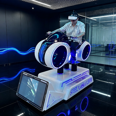 Virtual Reality Theme Park 9d Vr Driving Cool 9d Vr Motorcycle Virtual Reality Vr Motorcycle for Sale