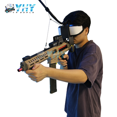 VR Shoot Machine Gun Fighting Game Dynamic Motion Platform for Amusement Park Game Center