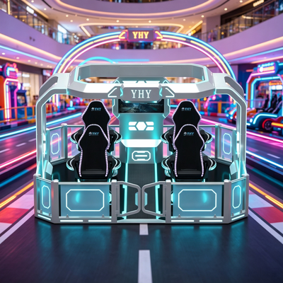 YHY Patented 3-DOF 360 Degree Rotating 4 Players VR Cinema Motion Platform