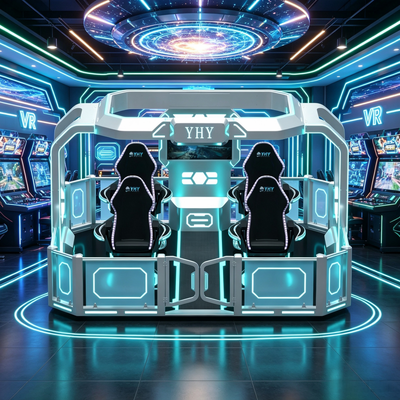 YHY Patent Design 4 Seats 360 VR Roller Coaster Cinema Machine for Sale