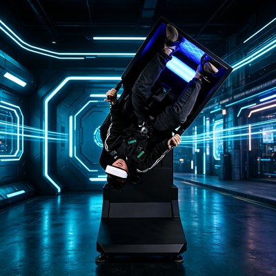 Compact Size Commercial 360 Degree Rotating Simulation VR Motion Chair Simulator for Shopping Malls