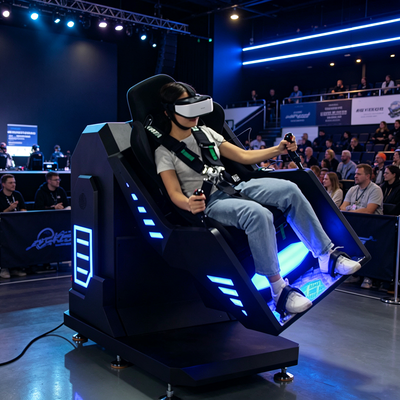 High Profit Mini Size 360 Degree Rotation 9D VR Arcade Machine With 5-Point Safety Belt For Shopping Mall Family Entertainment Center