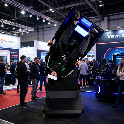 High Profit Mini Size 360 Degree Rotation 9D VR Arcade Machine With 5-Point Safety Belt For Shopping Mall Family Entertainment Center