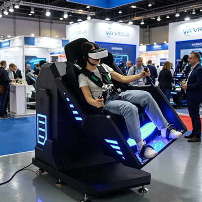 Commercial Grade Mini 360 VR Roller Coaster Ride Machine with 5-Point Seat Belt