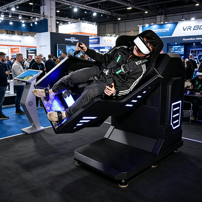 Factory Direct Sale Mini 360 Degree Rotating Single Player VR Motion Simulator For Theme Park Entertainment Center