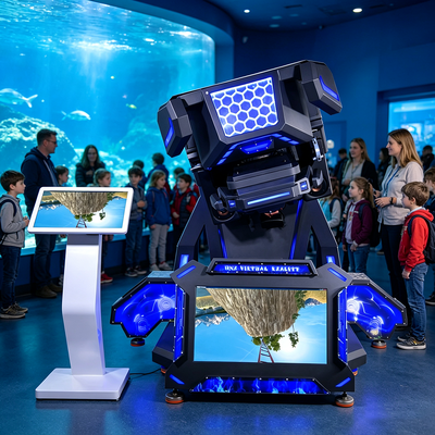 Cost-Effective 3-in-1 360 Degree VR Motion Simulator Equipment for Shopping Malls