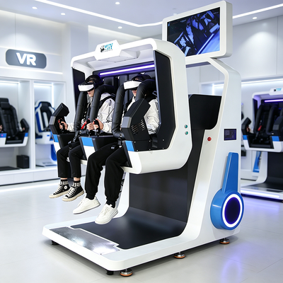 Commercial Double Seats 360 Degree Rotating VR Motion Simulator Machine for Malls Gaming Zone