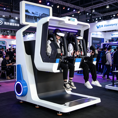 Commercial Double Seats 360 Degree Rotating VR Motion Simulator Machine for Malls Gaming Zone