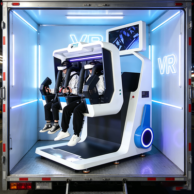 Dynamic Double Seats 360 VR Motion Arcade Equipment with Dual Security Locks
